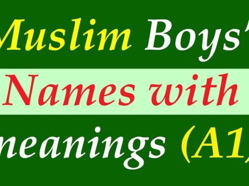 Muslim Baby Names With Meaning A to Z