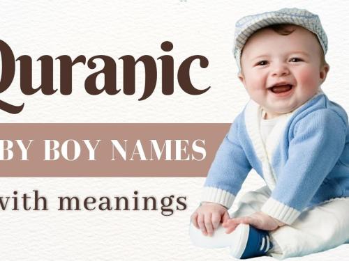 Quranic Boy Names