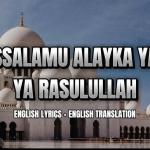 Assalamu Alayka Naat Ya Rasoolallah Arabic
